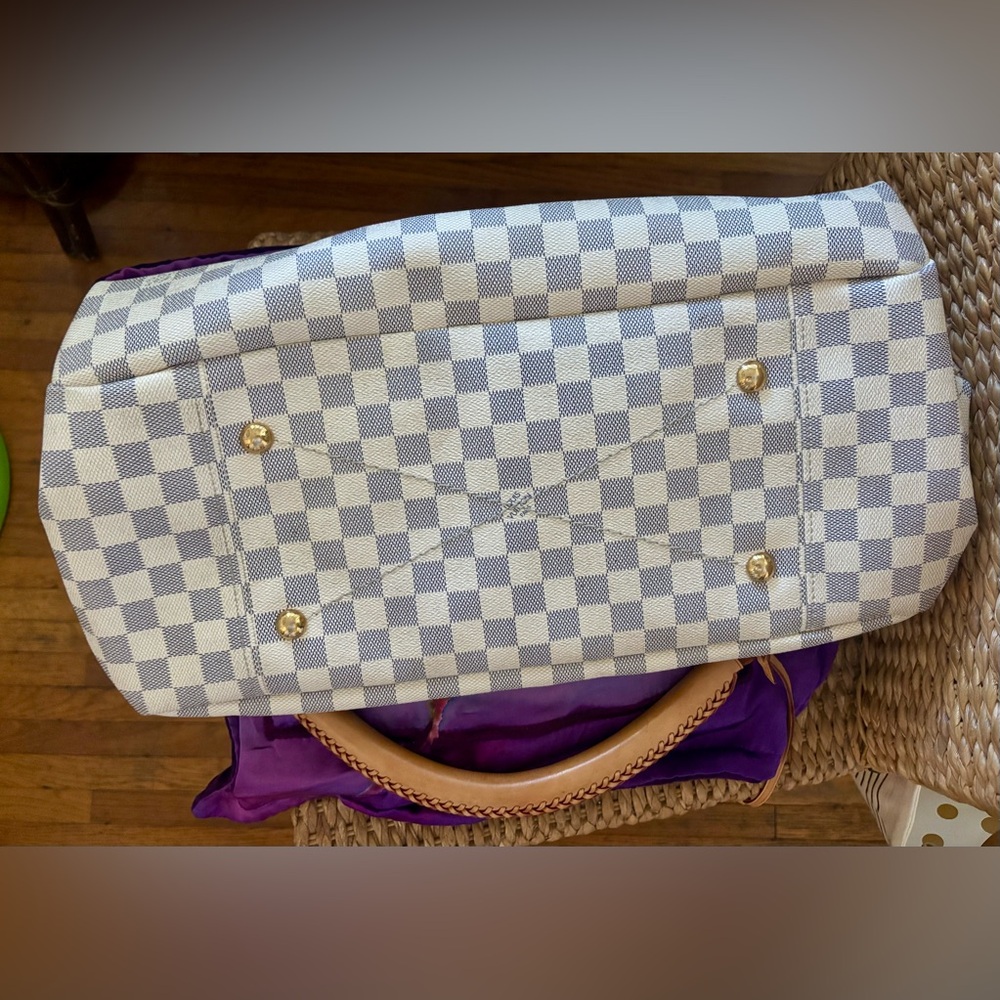 Louis Vuitton Damier Azur Canvas Artsy MM Bag - Picture 13 of 16